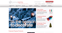 Desktop Screenshot of primolights.com